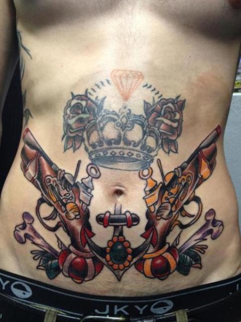 Weapons Tattoos | Tattoo Designs, Tattoo Pictures