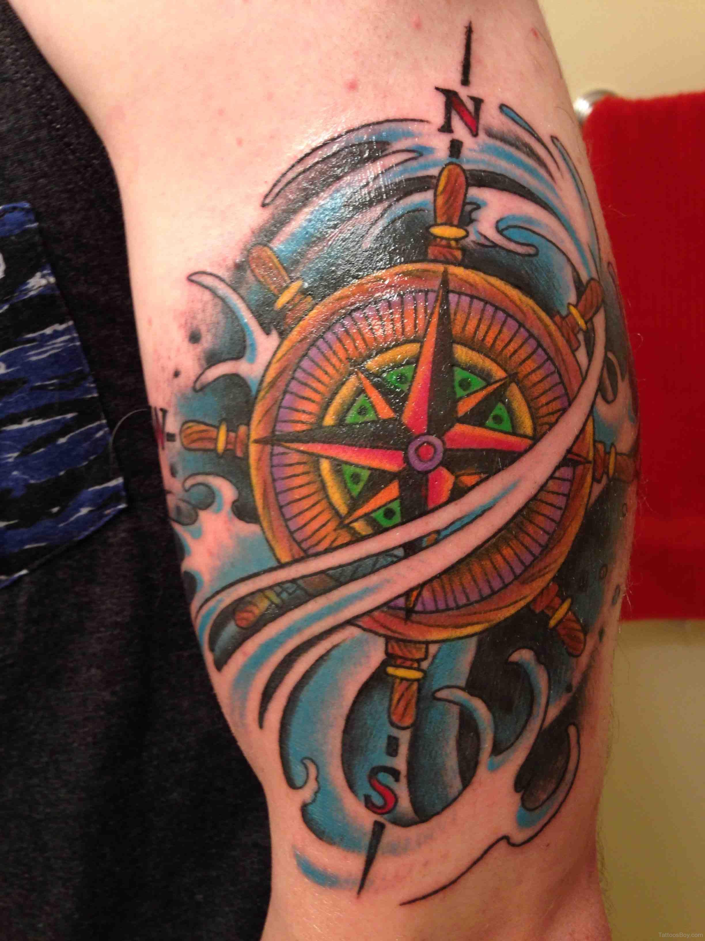 Compass Tattoos | Tattoo Designs, Tattoo Pictures | Page 13