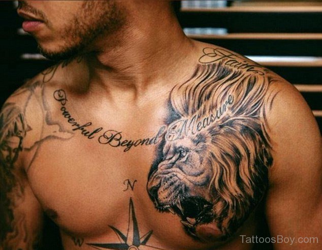 10. Lioness Chest Tattoos for Women - wide 7