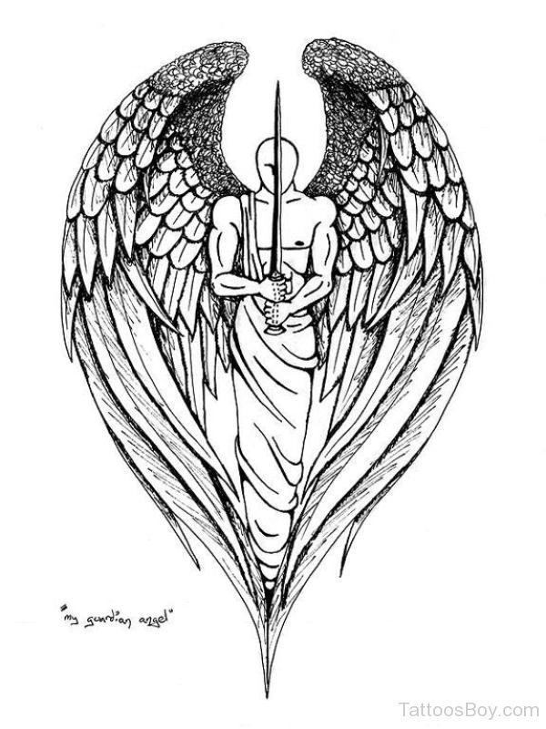 Guardian Angel Tattoo Design Tattoo Designs Tattoo Pictures