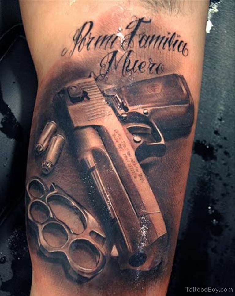 Gun Tattoos | Tattoo Designs, Tattoo Pictures | Page 8