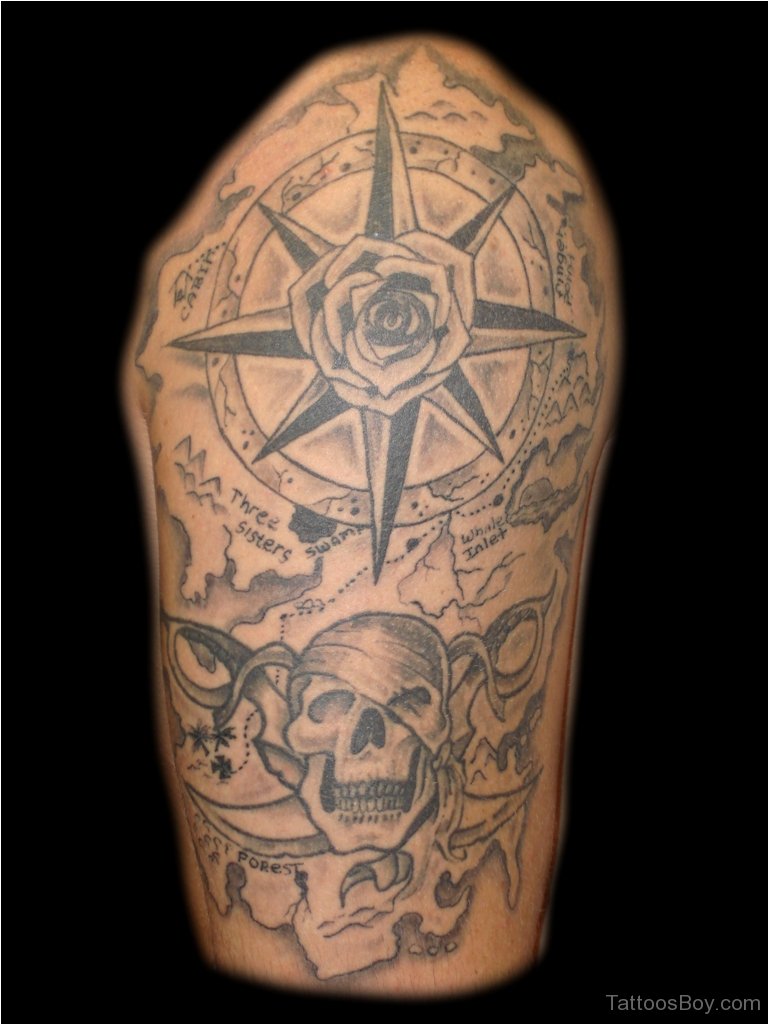 Skull And Compass Tattoo Tattoo Designs Tattoo Pictures