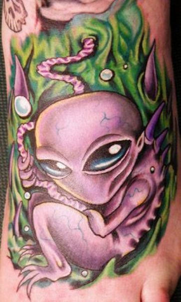 Baby Alien Tattoo