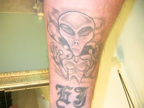 Alien Tattoo Picture