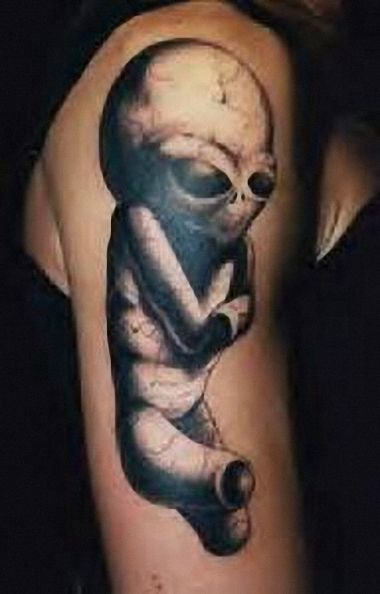 Alien Tattoo Design