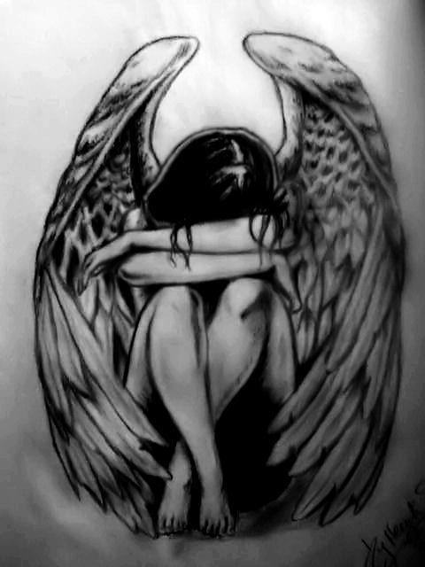 Angel Tattoo Design