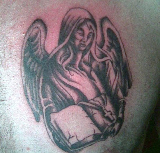 Virgin Mary Tattoo