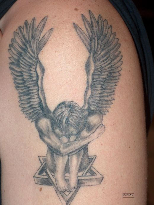 Fallen Angel Tattoo