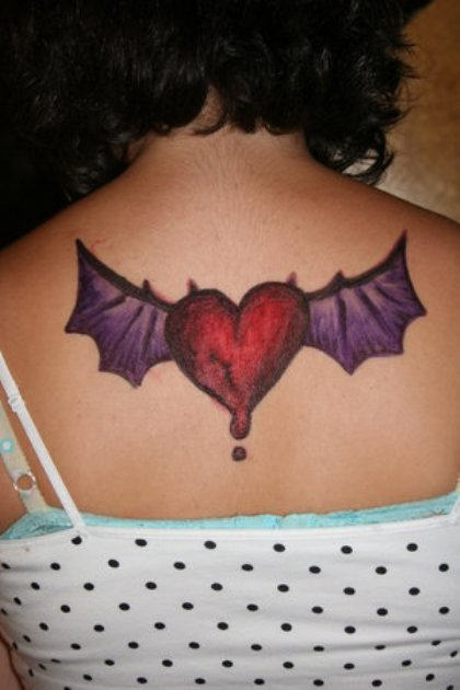 Flying Heart Tattoo