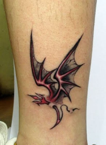 Devil Bat Tattoo