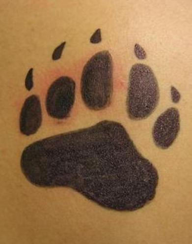 Bear Claw Tattoo