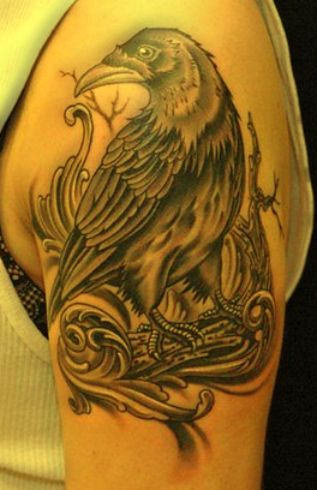 Crow Tattoo Picture