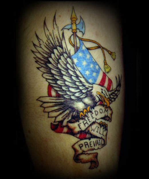 Flying Eagle Tattoo