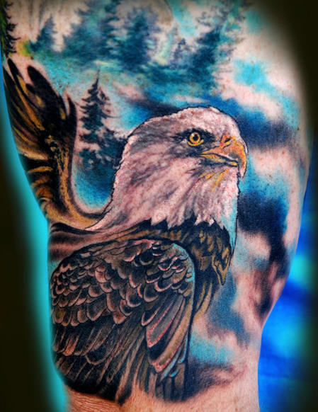 Nice Eagle Tattoo