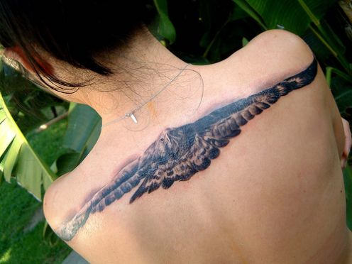 Eagle Tattoo On Back