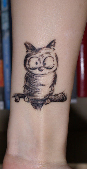 Owl Bird Tattoo