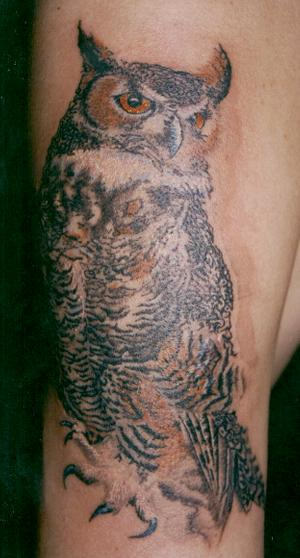 Owl Tattoo Design