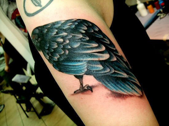 Bird Tattoo On Shoulder