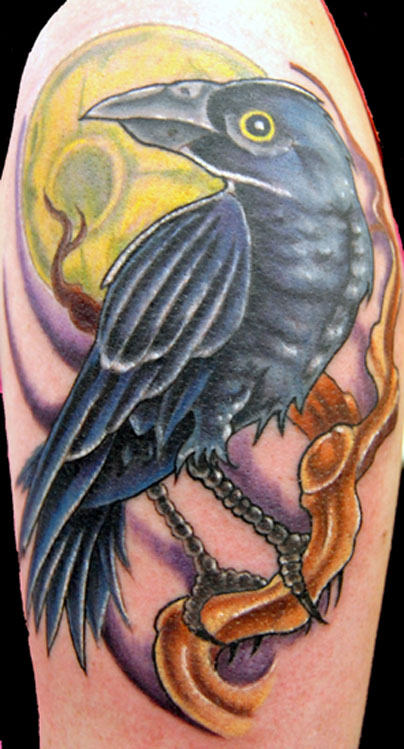 Nive Raven Tattoo