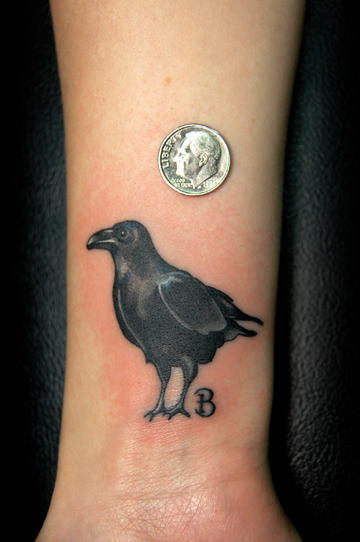 Black Bird Tattoo