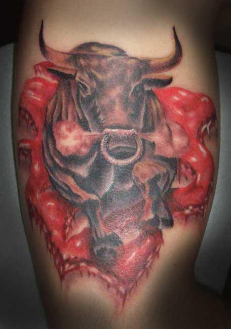 Bull Tattoo