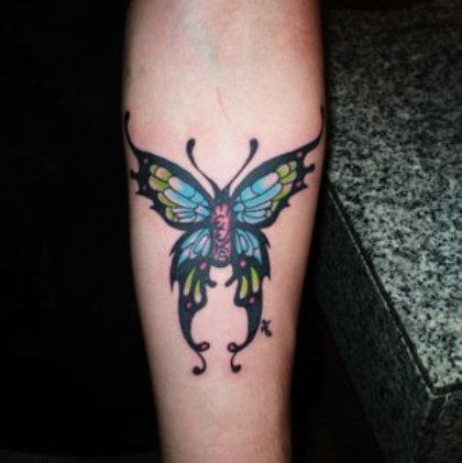 Butterfly Tattoo Design