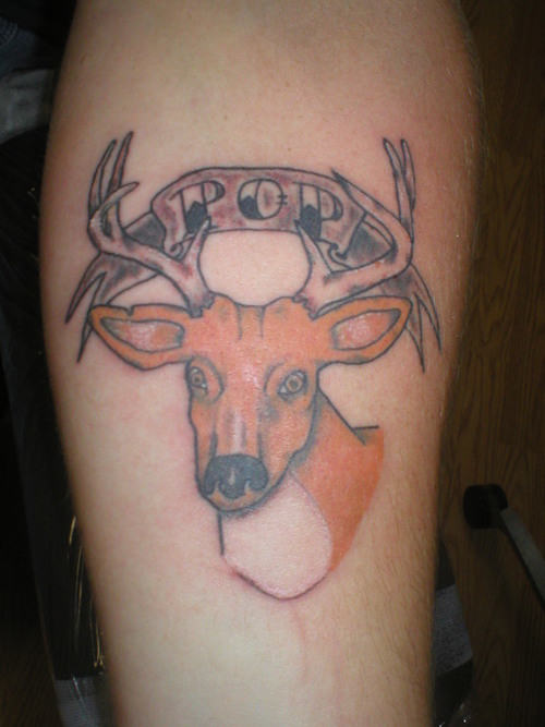 Deer Tattoo On Arm