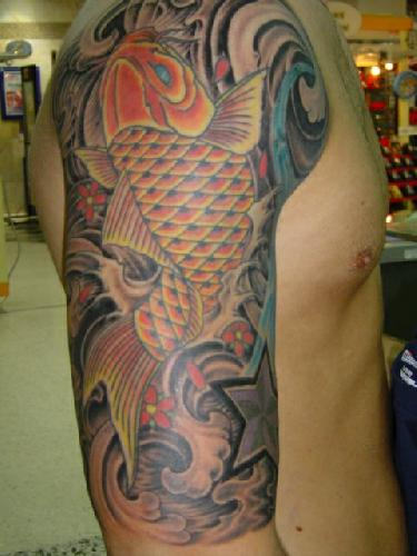 Fish Tattoo on Arm