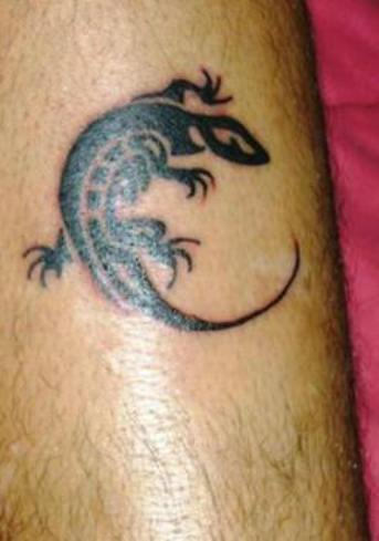 Black Lizard Tattoo