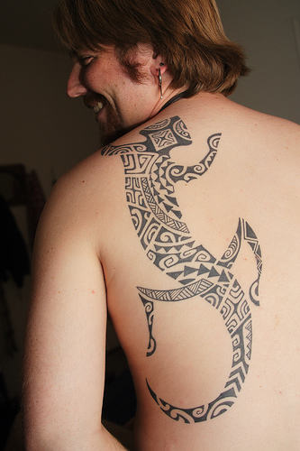 Celtic Lizard Tattoo