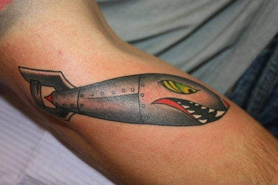 Shark Tattoo on Arm