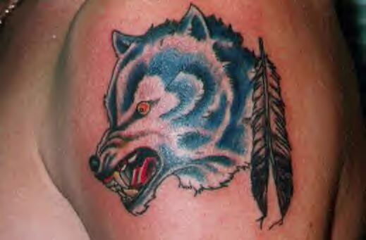 Wolf Tattoo Picture
