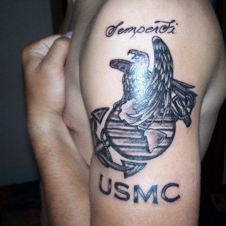 Semper Fi USMC Tattoo | Tattoo Designs, Tattoo Pictures