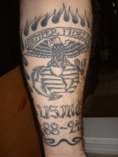 USMC Tattoo