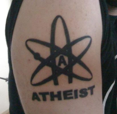 Atheist Tattoo Design
