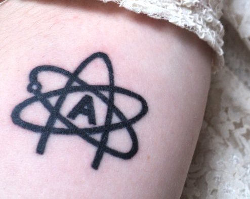 Atheist Symbol Tattoo