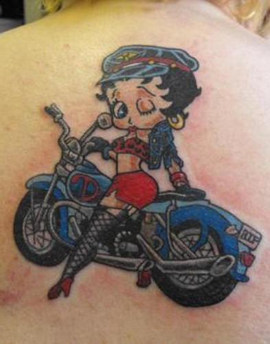 Biker Betty Boop