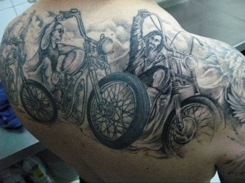 Gang of Bikers tattoos