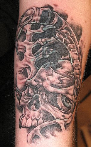 Biomechanical Tattoo