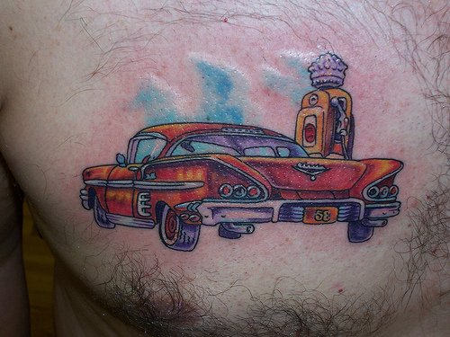 Car Tattoo Picture
