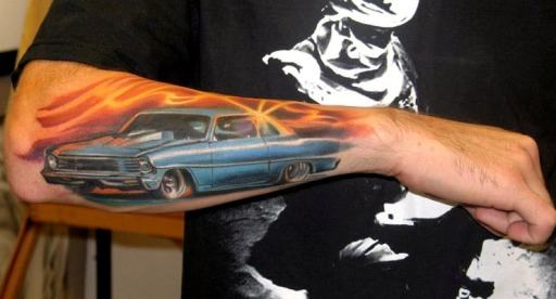 Awesome Car Tattoo