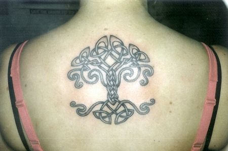 Celtic Tattoo Design on Back