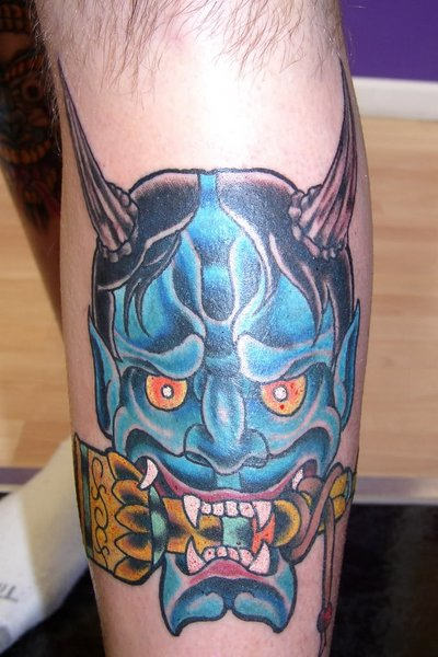 Scary Devil Tattoo