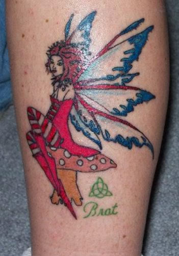 Colorful Fairy Tattoo Picture