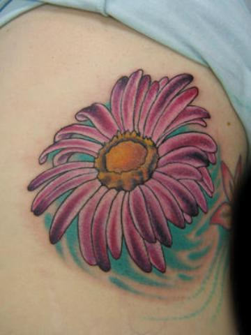 Daisy Flower Tattoo