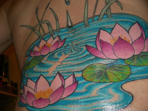 Beautiful Flowers Tattoo