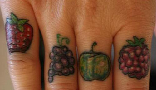 Fruits on Fingers