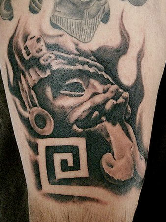 Gangster Tattoo Design