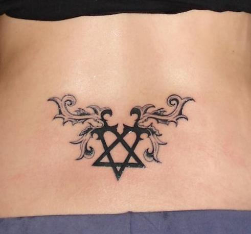 Heartagram Tattoo Picture