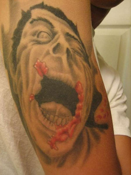 Spooky Tattoo Design